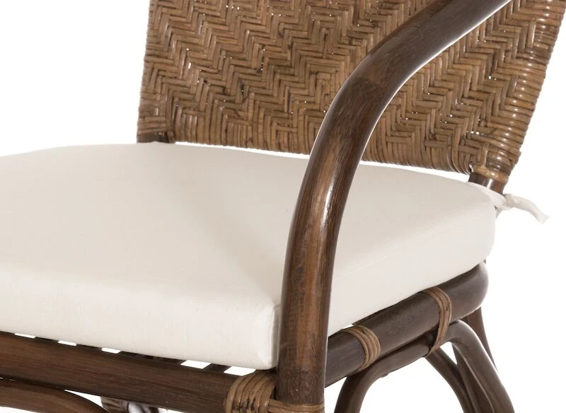 4Living Atalanta Rottinki 4-hengen Ruokailuryhmä Tummanruskea - Image 5