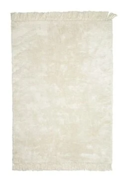 Anno Kuura Kierrätetty PET-lanka Shaggy Matto Valkoinen 200x290cm