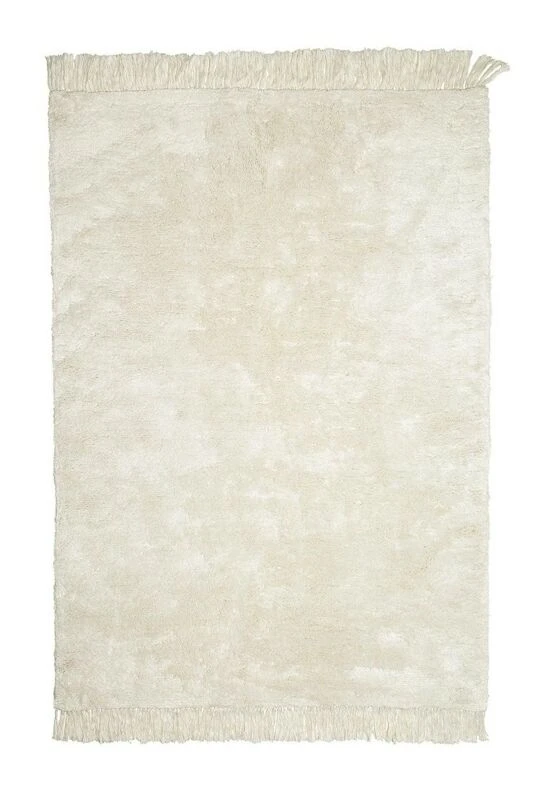 Anno Kuura Kierrätetty PET-lanka Shaggy Matto Valkoinen 200x290cm