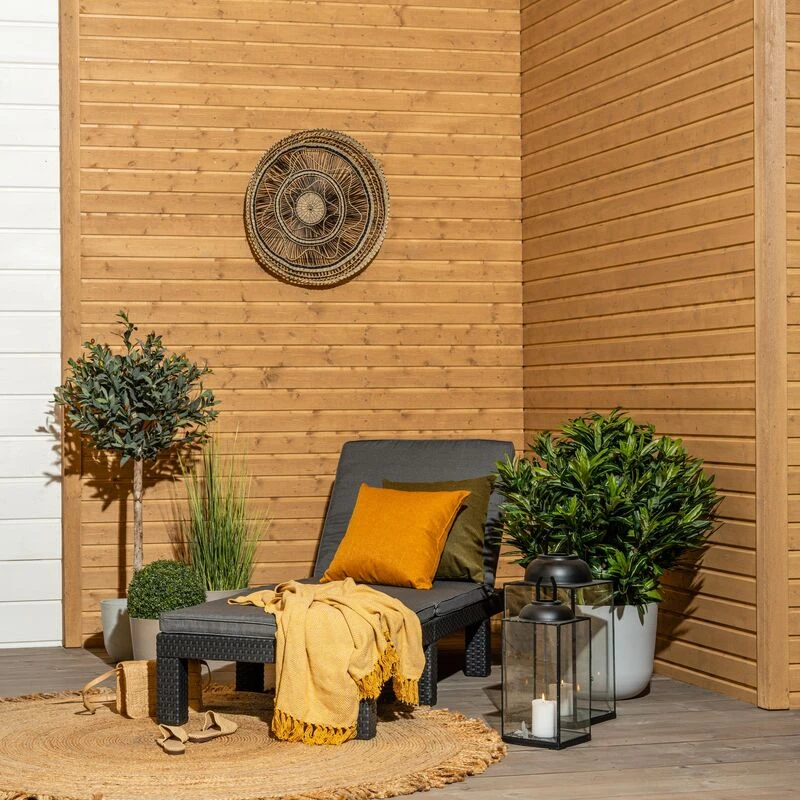 Keter Daytona Deluxe Aurinkotuoli Pehmusteella, Grafiitti - Image 4