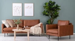 Scandic Copenhagen Nojatuoli Konjakki Kentucky 9