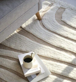 Svanefors Sita Villamatto 200x300 Cm Luonnonvalkoinen