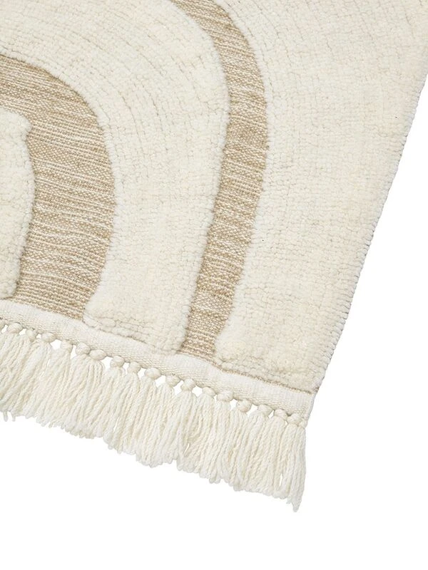 Svanefors Sita Villamatto 200x300 Cm Luonnonvalkoinen - Image 3