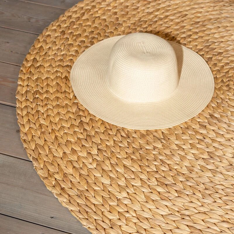 Vesihyasintti Matto Ø90 Cm Luonnonväri - Image 3