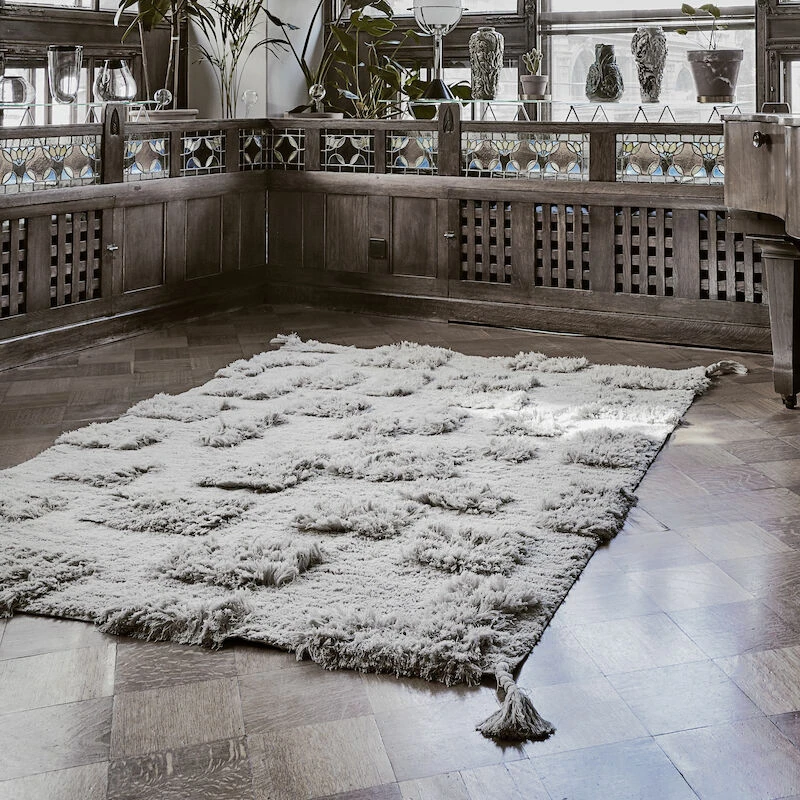 Anno Savu Luomupuuvillamatto 200x300 Cm Luonnonvalkoinen - Image 3