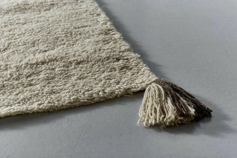 Anno Nomadi Villanukkamatto 170x240cm Luonnonharmaa