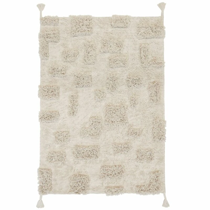 Anno Savu Luomupuuvillamatto 200x300 Cm Luonnonvalkoinen - Image 5