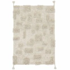 Anno Savu Luomupuuvillamatto Luonnonvalkoinen 70x140 Cm