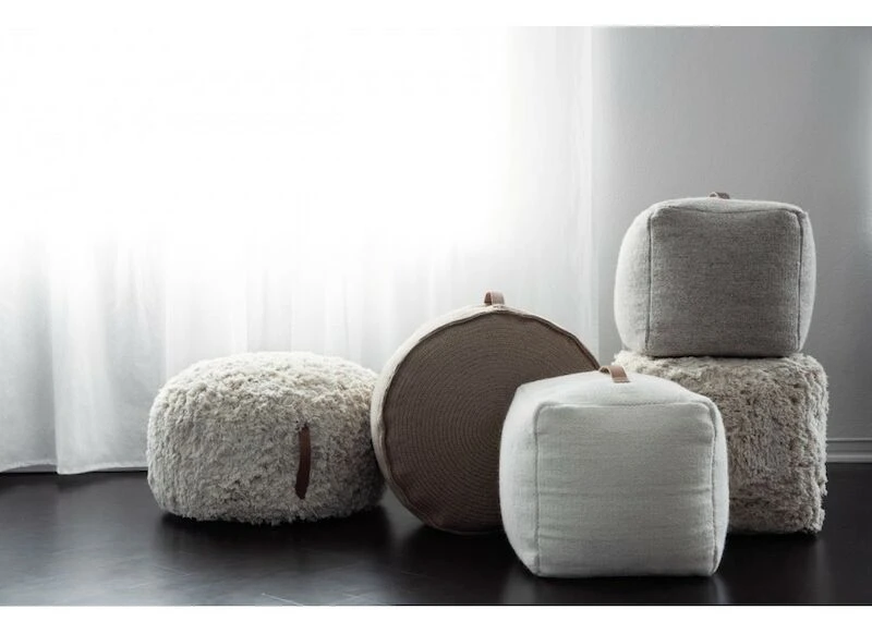 Anno Taival Villarahi Vetoketjulla 40x40 Cm Luonnonharmaa