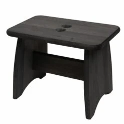 EcoFurn Palli Tervaleppä Musta öljytty