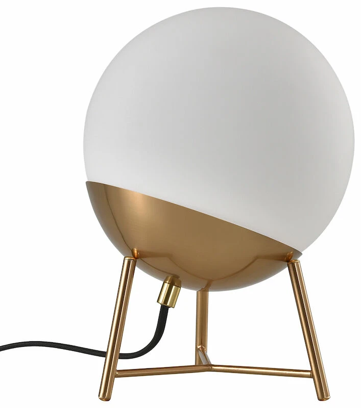 House Nordic Chelsea Pöytävalaisin Ø20 Cm Valkoinen/messinki - Image 2