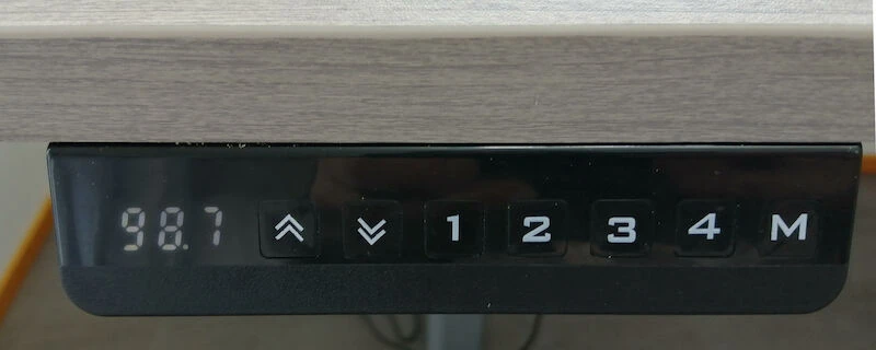 Ergo Sähköpöytä 160x80 Cm Hopea Jalava/valkoinen - Image 3