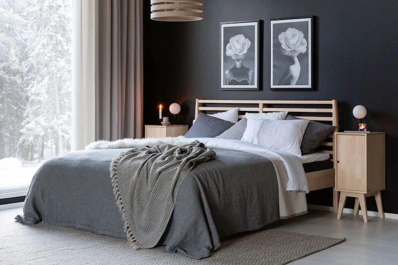 Notte SĂ€nky 160x200 Cm Koivu/lakattu - Image 3