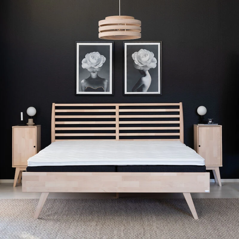 Notte SĂ€nky 160x200 Cm Koivu/lakattu - Image 6