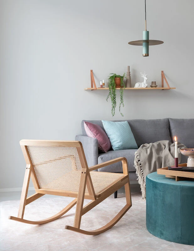 Poimu Keinutuoli LuonnonvÀri Tammi - Image 4