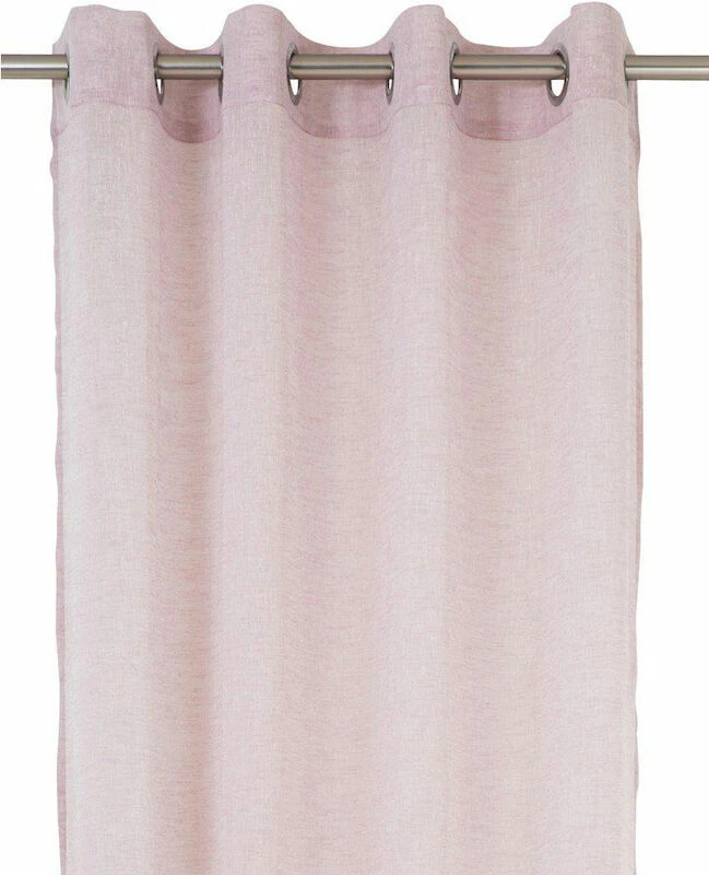 Svanefors Evely Sivuverho 2x140x250cm Pellava - Image 3