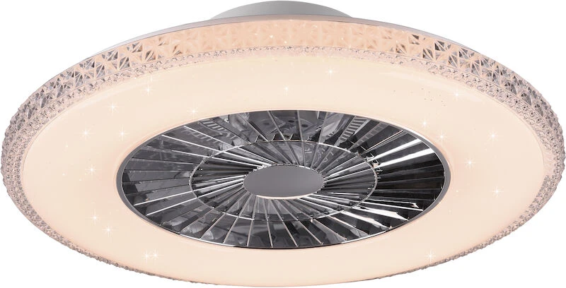 Trio Harstad LED Tuuletinplafondi Kirkas - Image 2