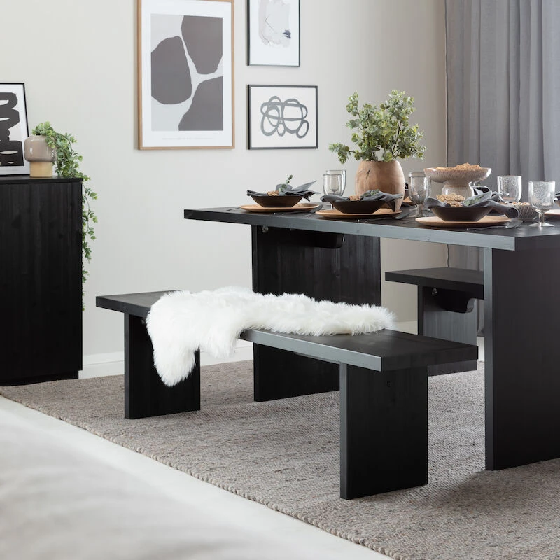 Tyvi Penkki 175x35 Cm Puuvalmis - Image 3