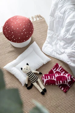 Luomu Lasten Peitto- Ja Tyynysetti 115x150 Cm/35x55 Cm Valkoinen